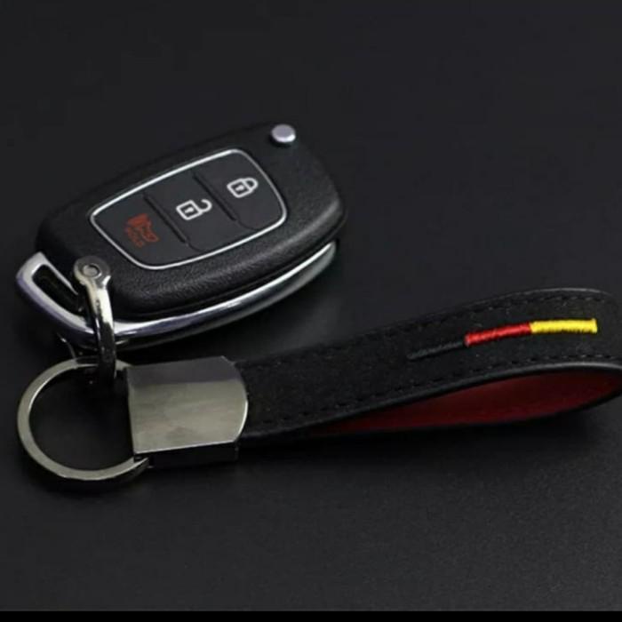 Gantungan Kunci Mobil / Gantungan Kunci / Dompet Kunci mobil / Gantungan Kunci Mobil Metal Leather