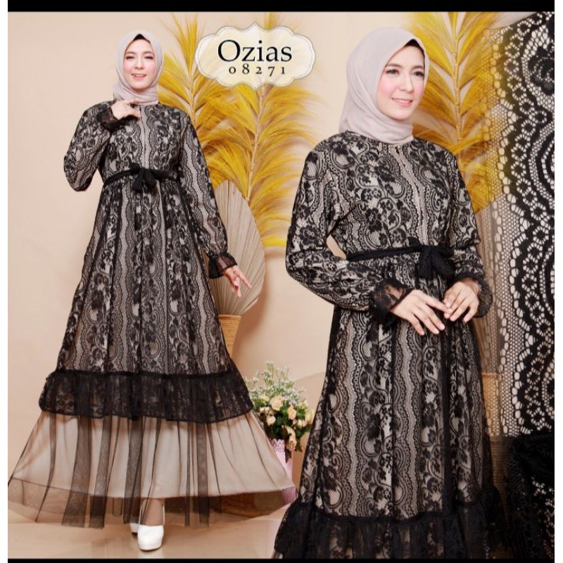 Gamis Ozias Brukat Tile