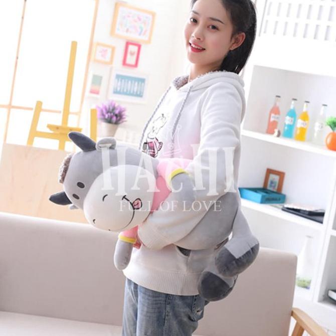 HACHI ORIGINAL BONEKA KERBAU LUCU OX DOLL 60CM