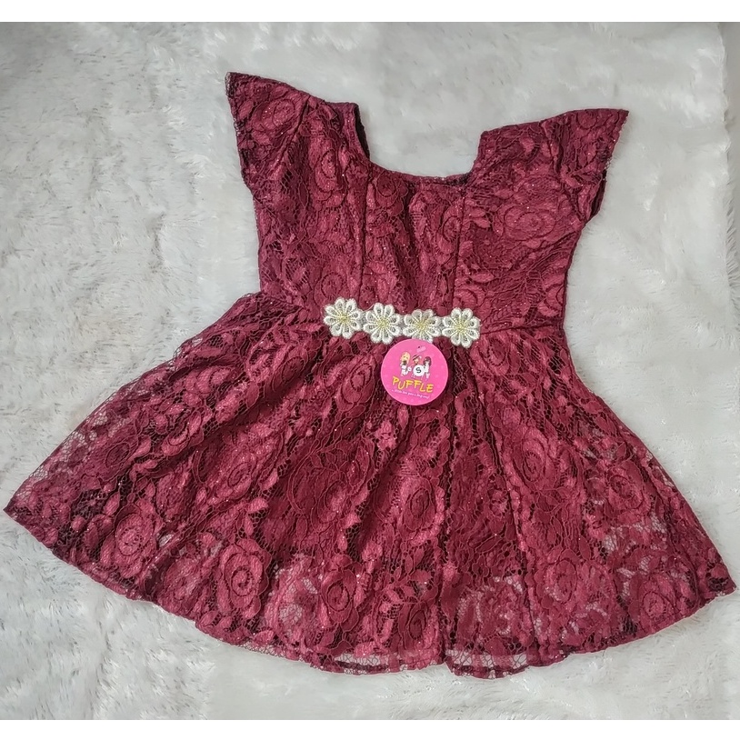 Dres / Dress/ Dress anak perempuan / Dress Brukat / Dres Brukat/ Dress Brukat Anak Perempuan / Dress