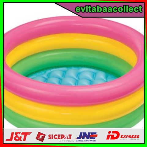 kolam bola | kolam renang mini/kolam plastik kolam balon anak portable intex