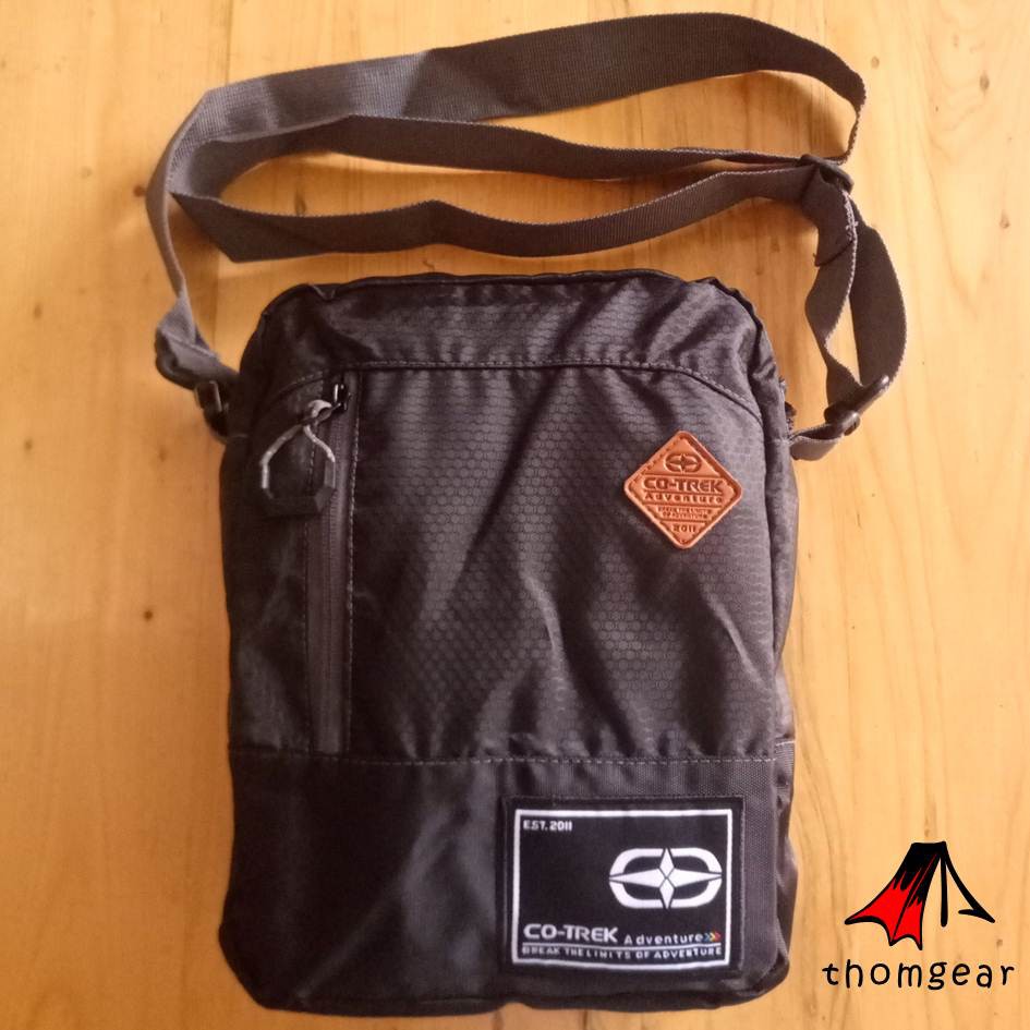 Tas Selempang Pria Wanita Co-Trek Cotrek Travel Pouch Exos Material Cordura Combine Polyester Dinir Tas Hp