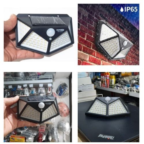 Lampu LED Tenaga Matahari Solar Sensor Gerak  Outdoor 8M Security Lamp 111153