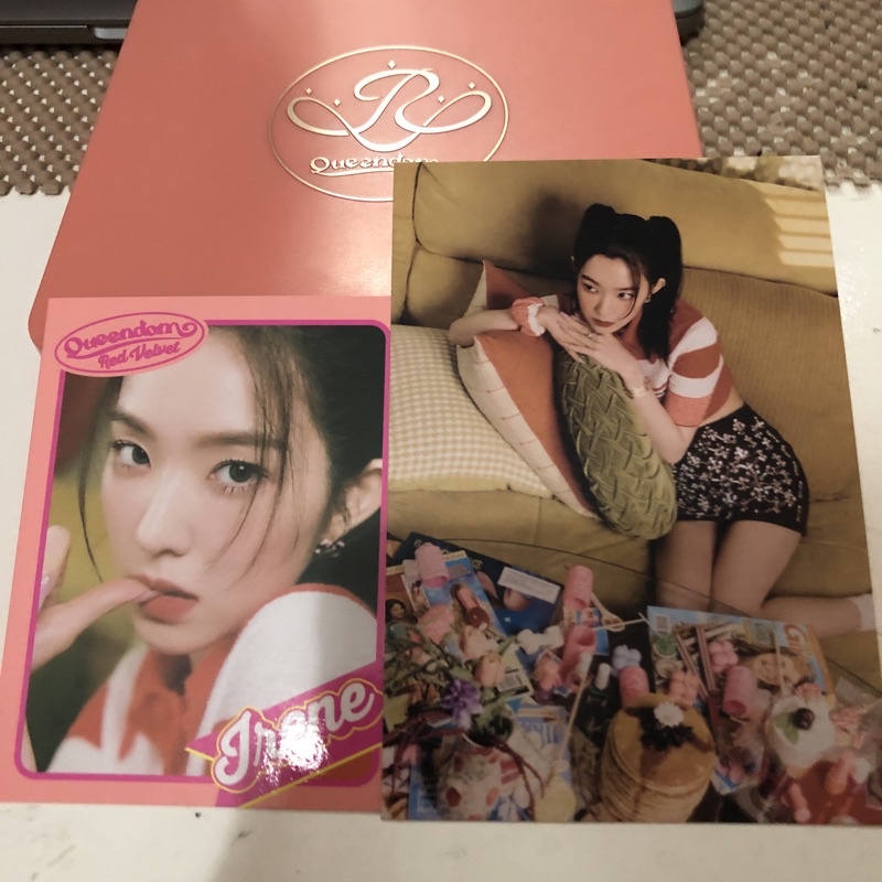 WTT Red Velvet Queendom special card & postcard Irene to Joy