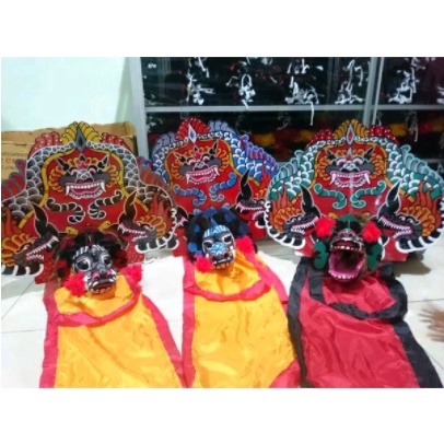 barongan PLIPIT pecut barongan anak2 Barongan spon full set, caplokan spon, setelan baju reog  SMP b