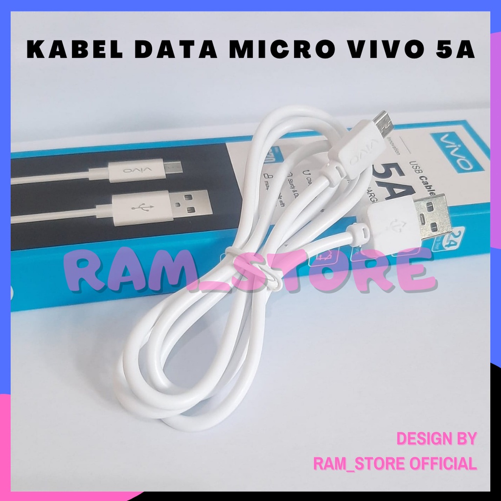 Kabel Data Micro Usb Vivo 5A Model C70 Fast Charging Usb Cable Micro