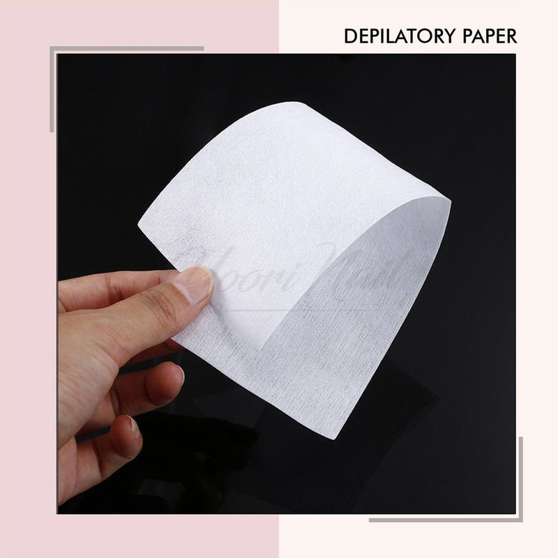 Depilatory Paper kertas waxing depilatory hair wax removal paper