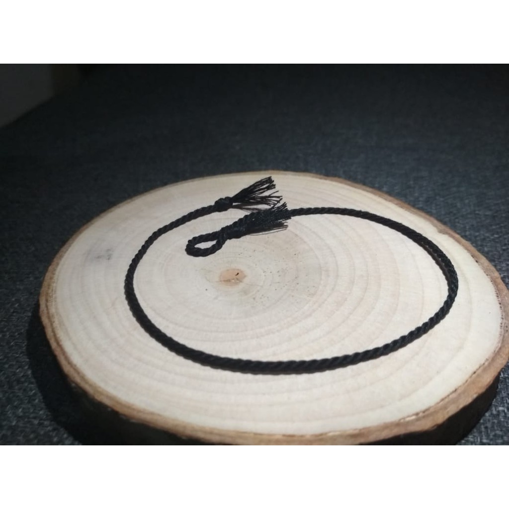 [Beli 5 Gratis 1 RANDOM] Gelang Kait Tali Benang Hitam Cowok/Cewek/Couple/Gelang Persahabatan Tahan 