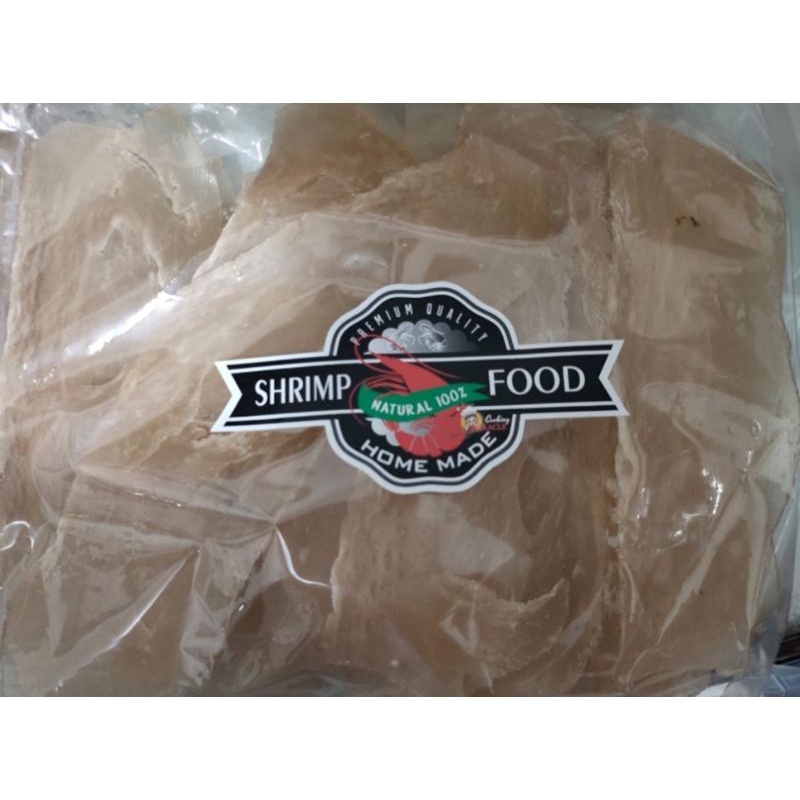 

Kerupuk udang Premium asli Bagan. Shrimp Food