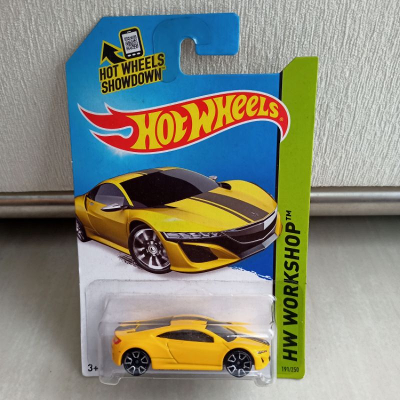 hot wheels acura nsx concept