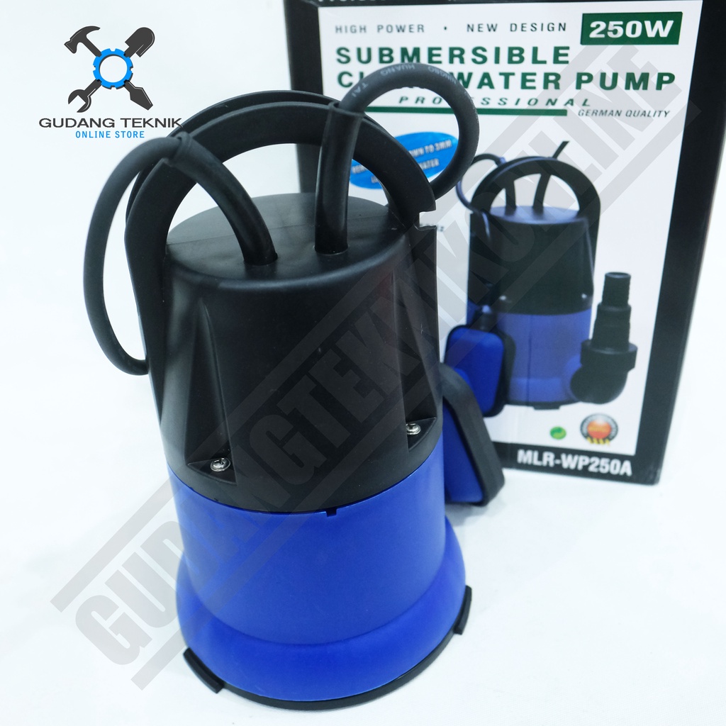 Pompa Air Celup Otomatis MOLLAR WP250A / Pompa Celub Air Bersih WP 250A - Submersible Clean Water Pump