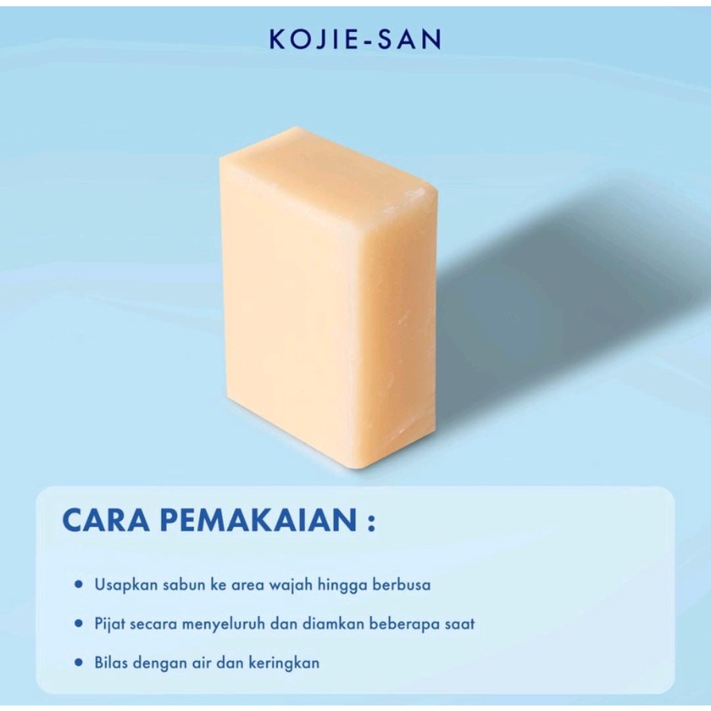 KOJIE SAN BRIGHTENING SOAP / GOAT MILK / NIACINAMIDE &amp; GLUTA SOAP - KOJIE SAN SABUN BATANG / SABUN PEMUTIH