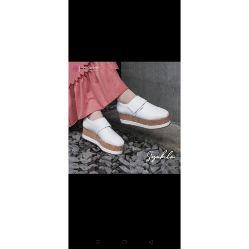 Ready sepatu Prospero putih 39