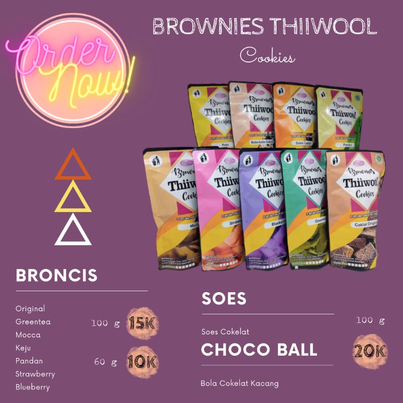 

Brownies Thiiwool Cookies