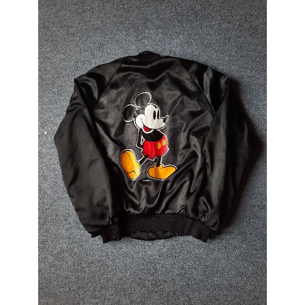 vintage Bomber Chalk Line Mickey