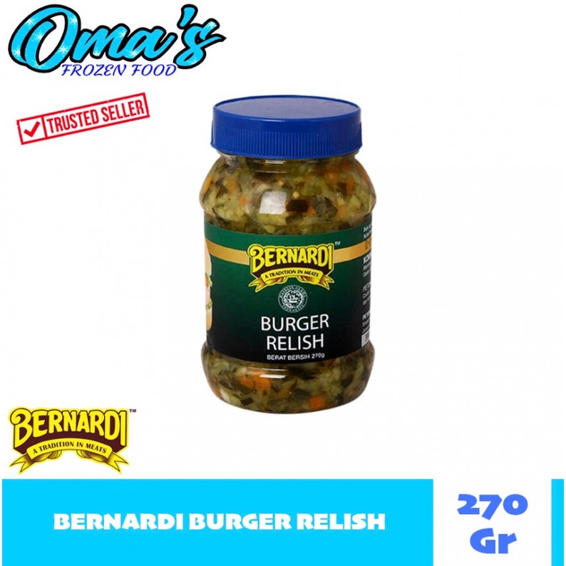 

BERNARDI BURGER RELISH 270 GR