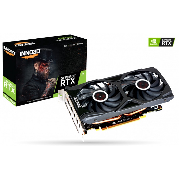 INNO3D RTX 2060 SUPER TWIN X2 OC 8GB DDR6 8G RTX2060S 2060S VGA NVIDIA