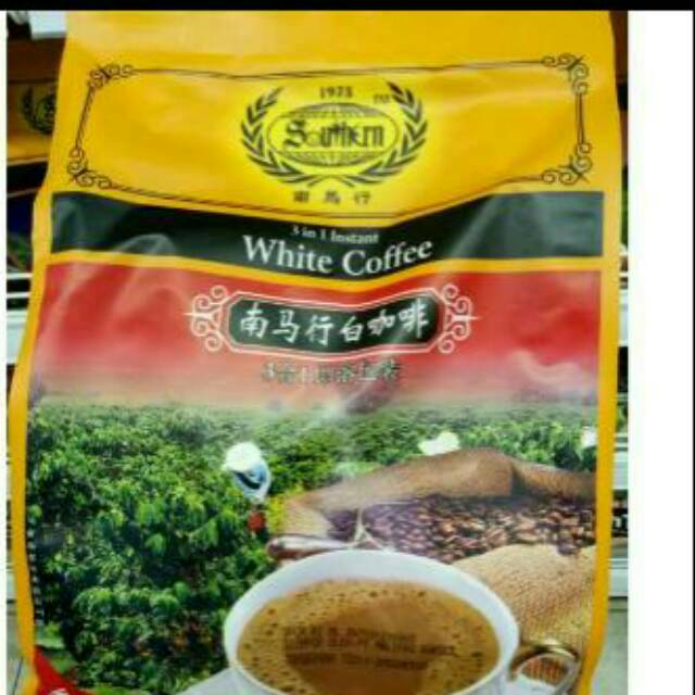 

Southern white coffee 3 in 1 isi 15sachet