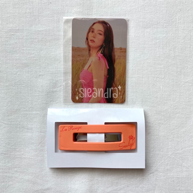 red velvet arena tour in japan la rouge goods hairpin photocard pc irene seulgi wendy joy yeri