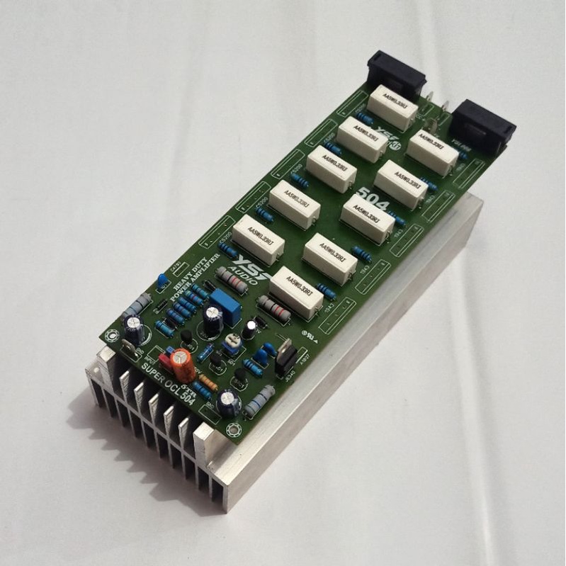 KIT SOCL 504 Untuk 5 Set Transistor Final Plus Heatsink 2U