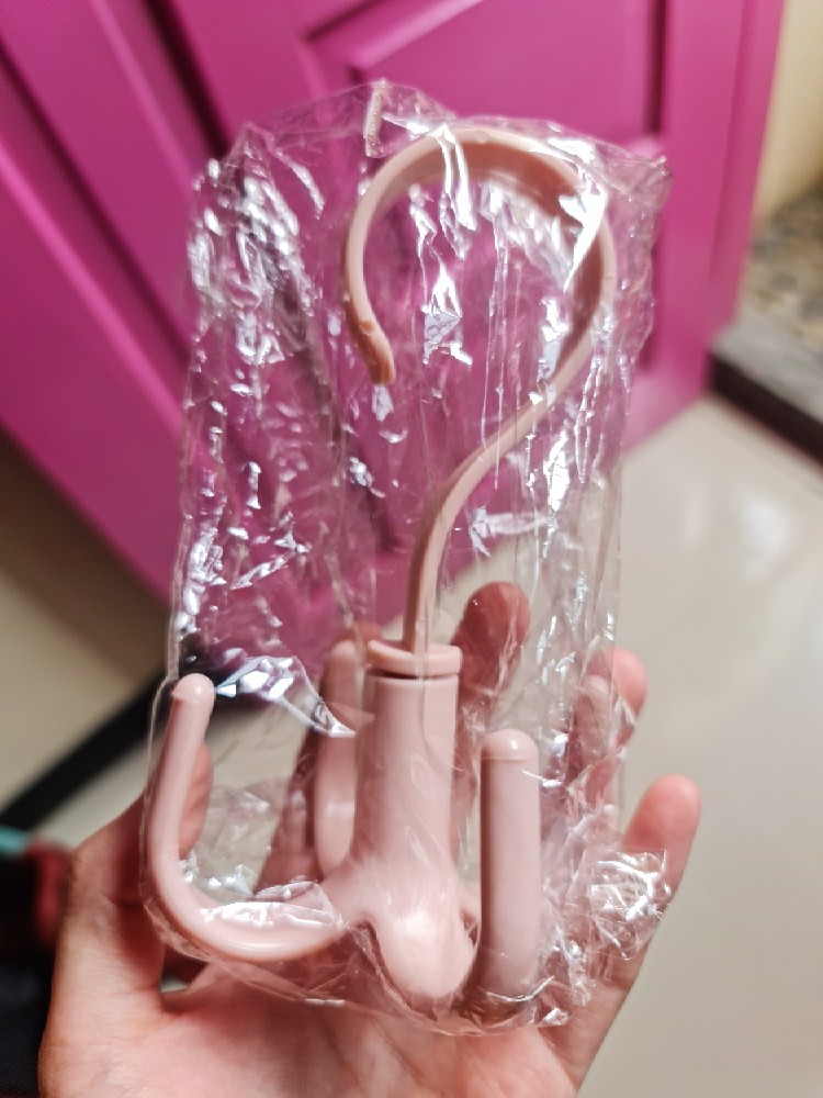 Gantungan Multifungsi Hanger Tas Topi Dasi Shall 4 Cantolan Gurita