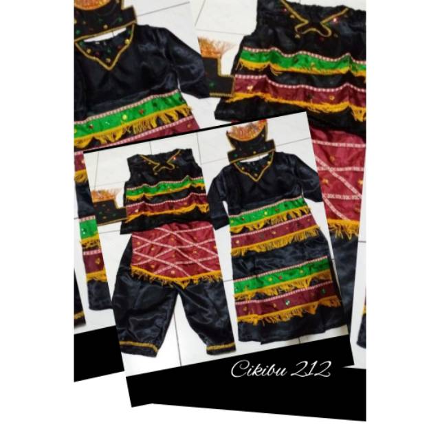 Baju adat Papua TK/SD