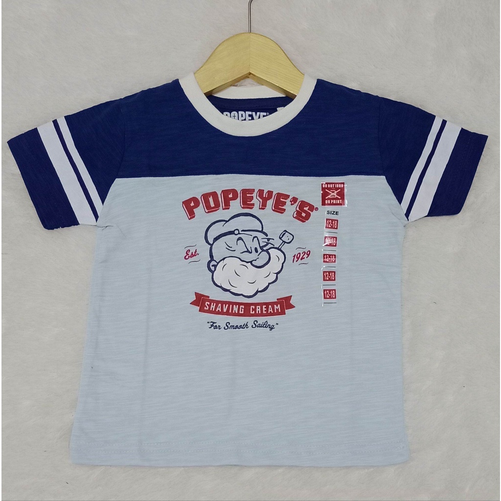 Kaos baby Popeye original brand