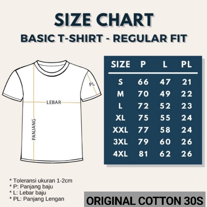 BAJU KAOS POLOS PRIA WANITA COTTON COMBED 30S REGULAR FIT BAJU LENGAN PENDEK