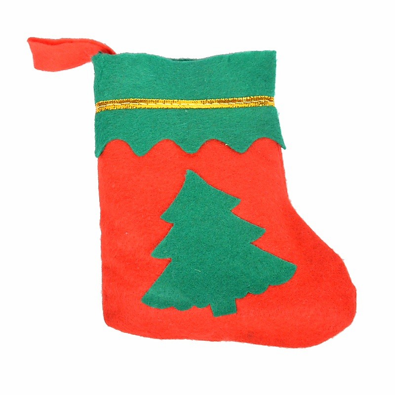 Kaos Kaki Natal Kecil Gantungan Dekorasi Pohon Natal Christmas Socks