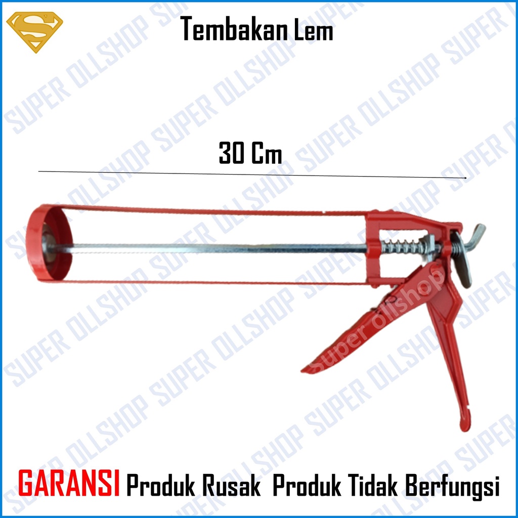 Tembakan Lem Kaca Tulang / Al;at Tembakan Lem Tembak Sealant Silen Silikon Silicone Silicont Kaca Aquarium Murah