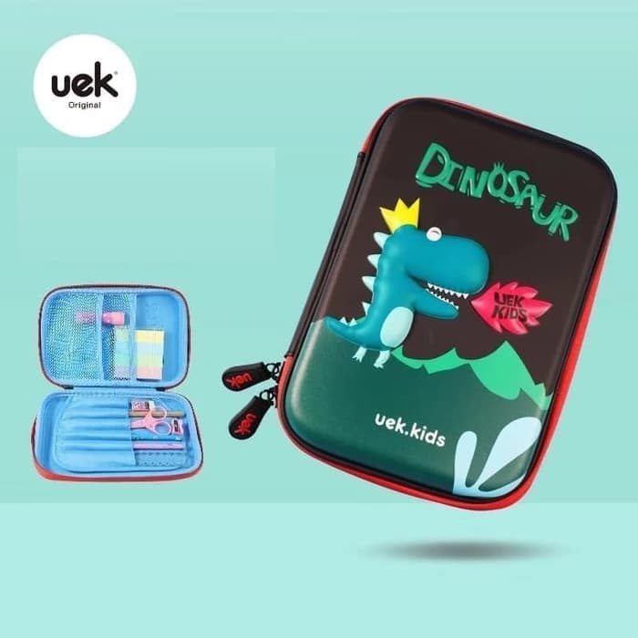 

Kotak pensil dan alat tulis model Smiggle EVA Hardcase UK waterproof -