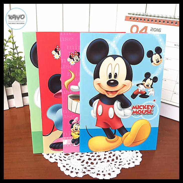 

Buku Tulis Motif Minon, Buku Tulis Korea, Buku Tulis Motif Mickey
