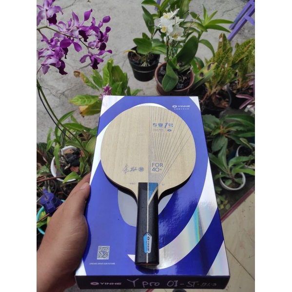 yinhe pro 01 alc handle ST bet kayu pingpong tenis meja