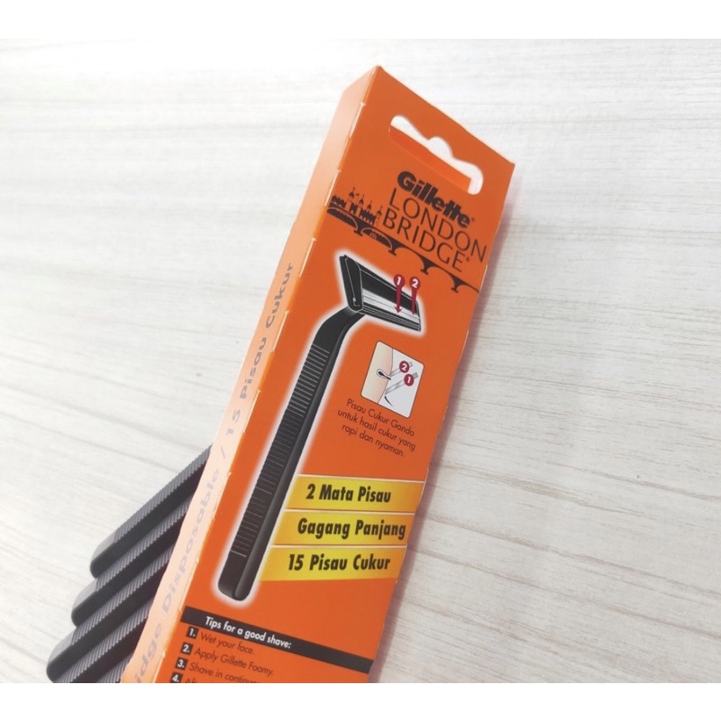 Pisau Cukur Gillette London Bridge