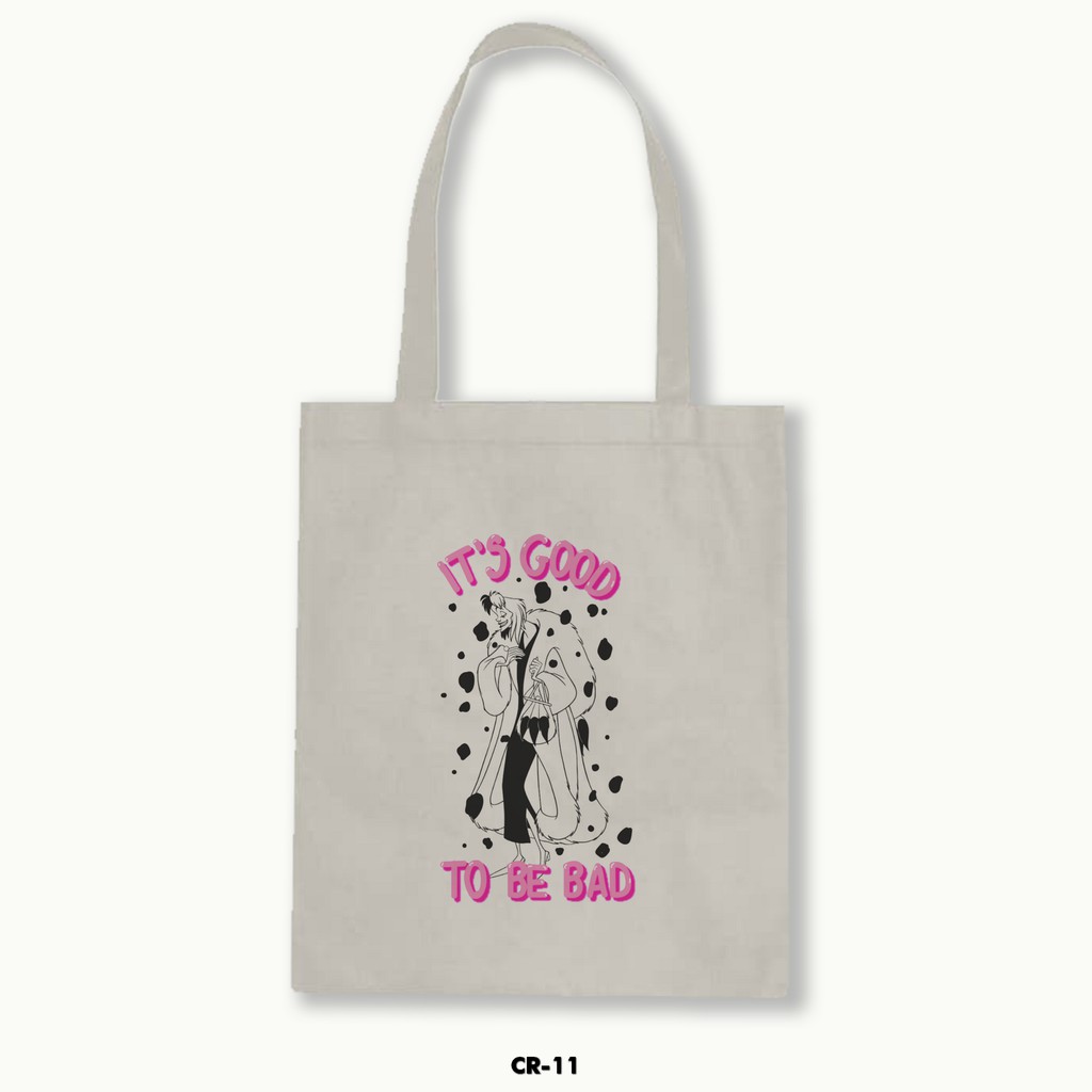 TOTE BAG BLACU - CRUELLA .01