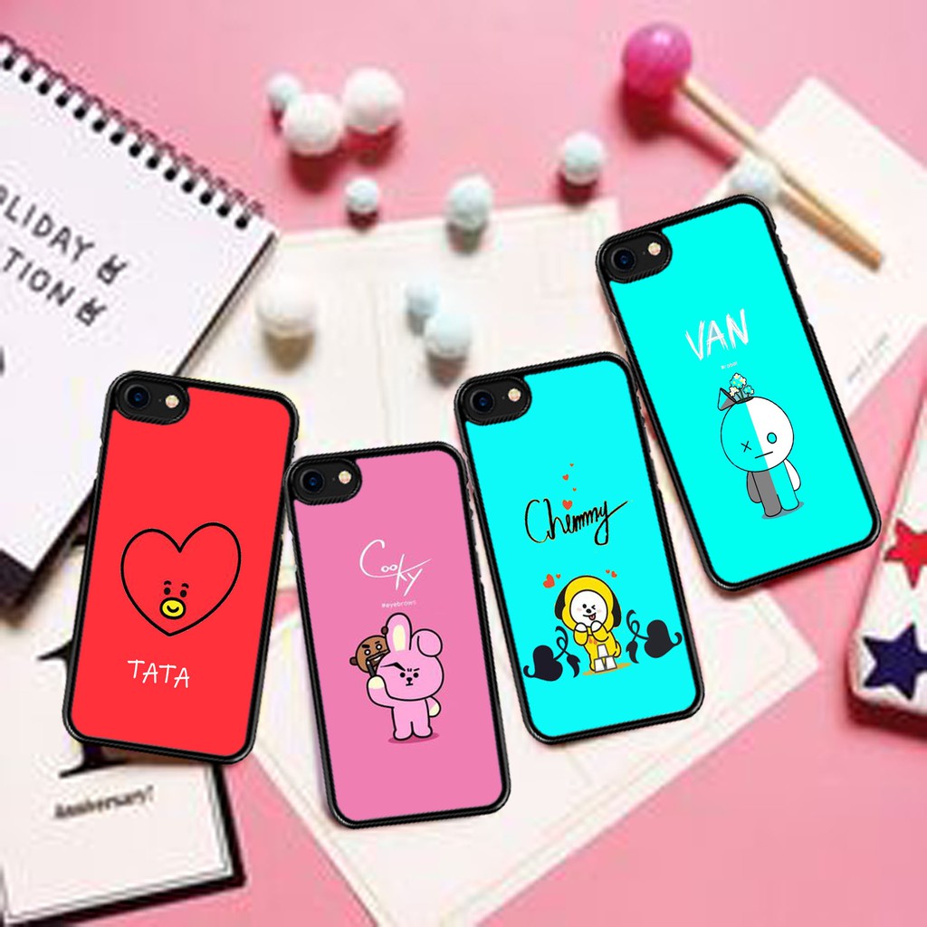 [P71] Case 2D Glossy BT21 For All Type