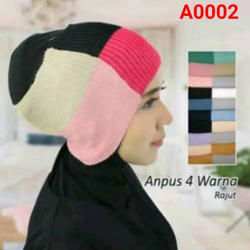 DC A ( A0002 ) CIPUT RAJUT 4 WARNA / IKET / BANDANA / TIDAK BISA MEMILIH