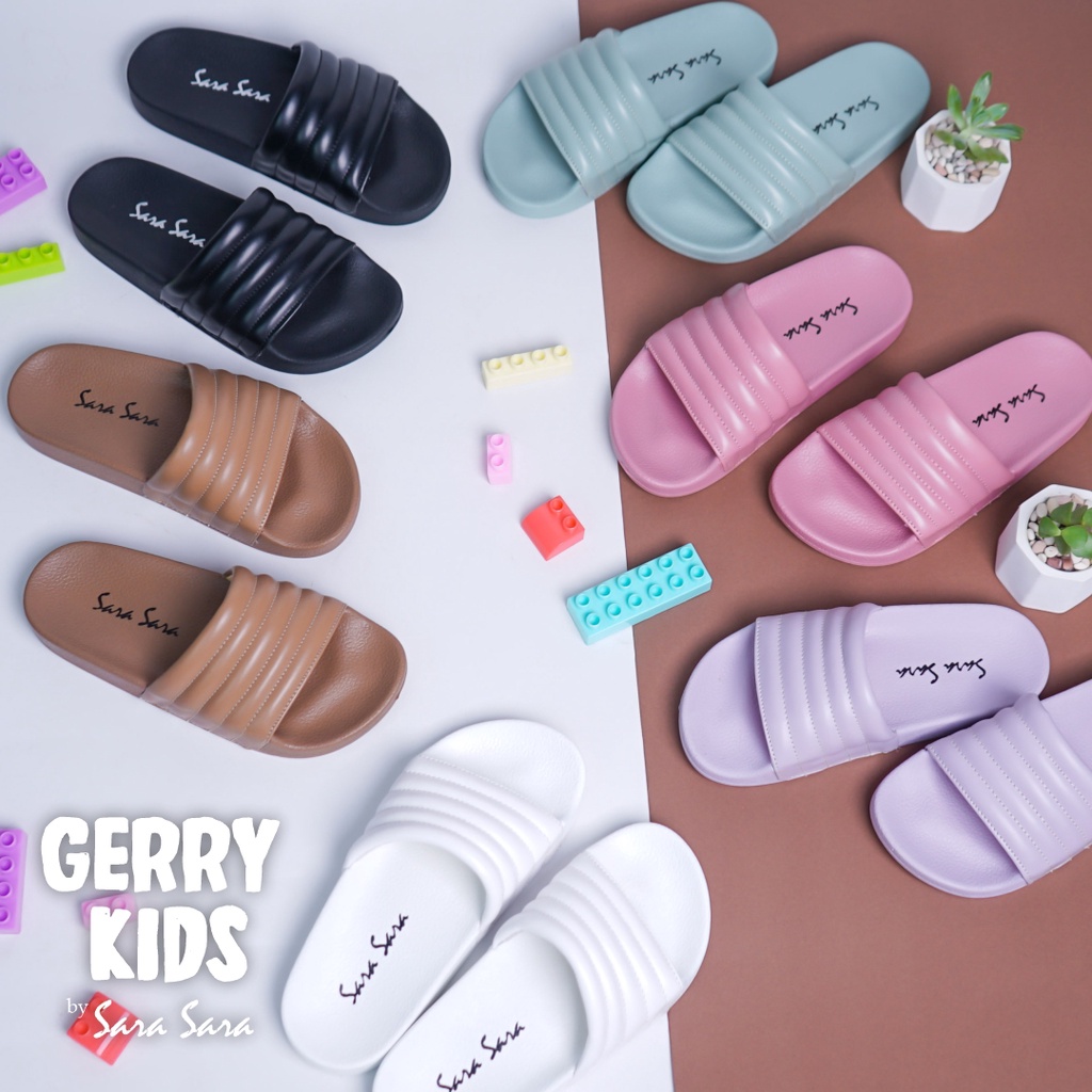 Sara Sara GERRY KIDS B Sandal Slop Anak sandal empuk kekinian sandal santai terbaru