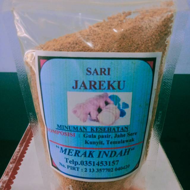 

Sari Jareku (sereh, jahe, kunyit dan temulawak) Merak Indah