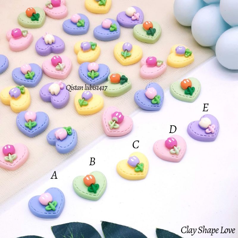 Clay Shape Love