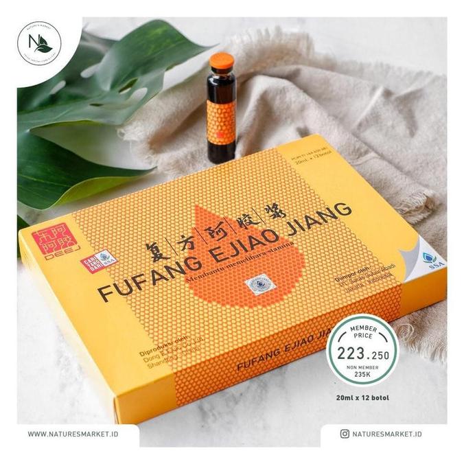 ORIGINAL FUFANG E JIAO JIANG 20 ML (12 BOTOL) Asli