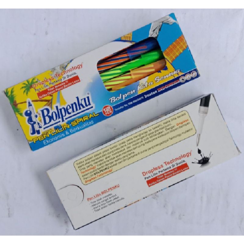 

pulpen bolpenku lusinan isi 12pcs