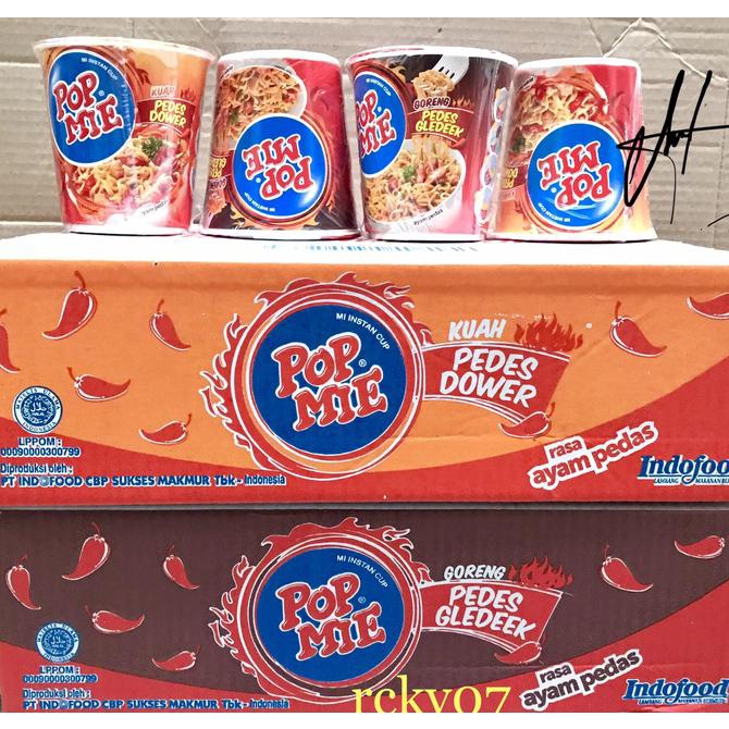 

Cuci Gudang Awal Tahun Popmie Goreng & Kuah Pedes Dower Murah (1 karton isi 12pcs) Cuci Gudang Awal Tahun