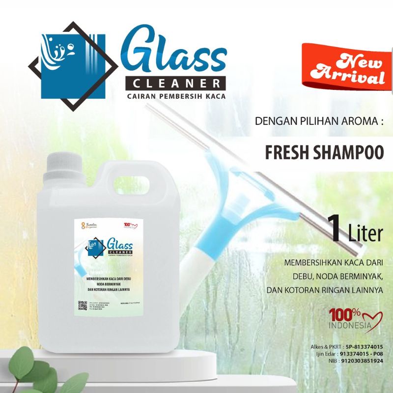 Pembersih Kaca Aneka Aroma wangi Segar kemasan jurigen 1 liter