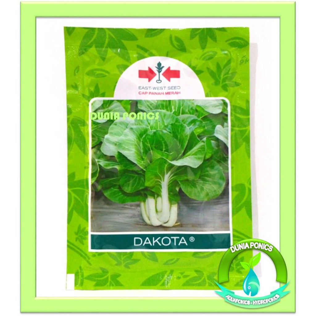Benih Sawi Putih DAKOTA Panah Merah Caisim Pouch Original Pack 2