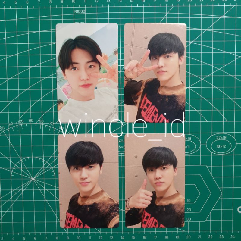 PC YZY YIZHIYU HF HELLO FUTURE R1 R2 ROUND 1 ROUND 2 JAEMIN NANA SET (2 PC)