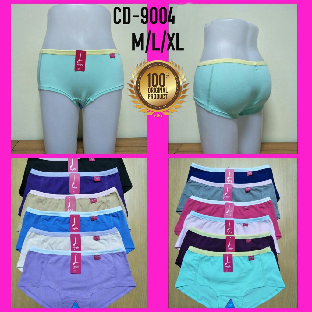 [BISA COD] CELANA DALAM WANITA CD LYDYLY CD KATUN BAHAN LEMBUT LYDYLY UNDERWEAR CD 9004