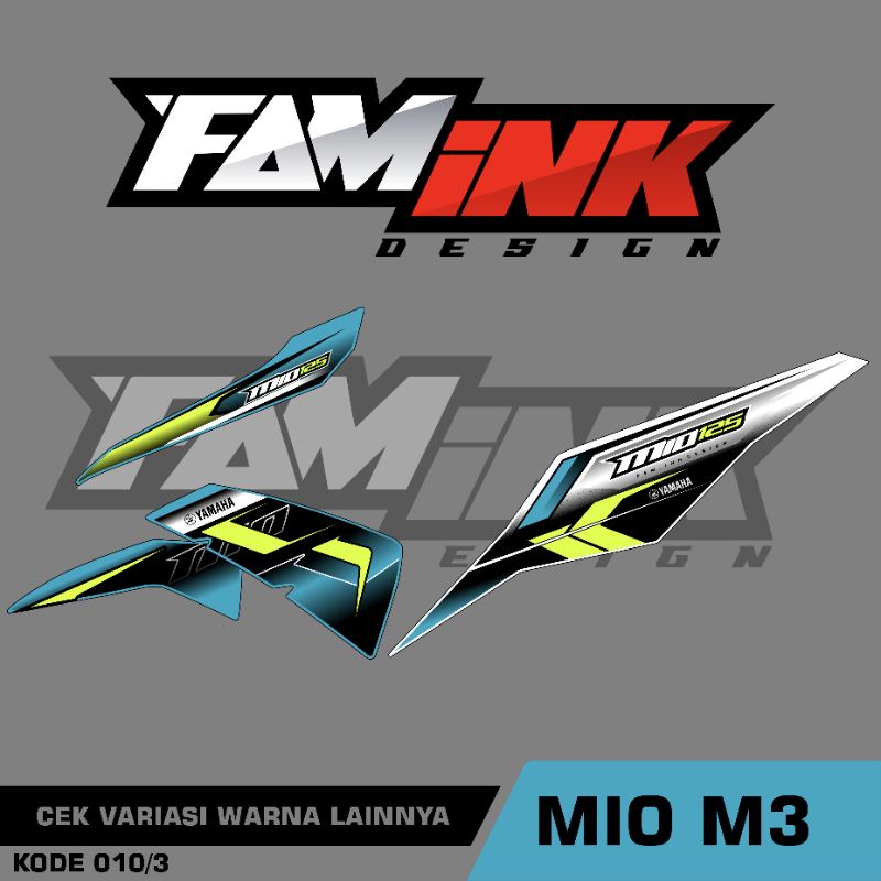 Stiker Mio125, MIO M3, MIO Z - Striping Mio125, MIO M3, MIO Z - Decal Mio125, MIO M3, MIO Z