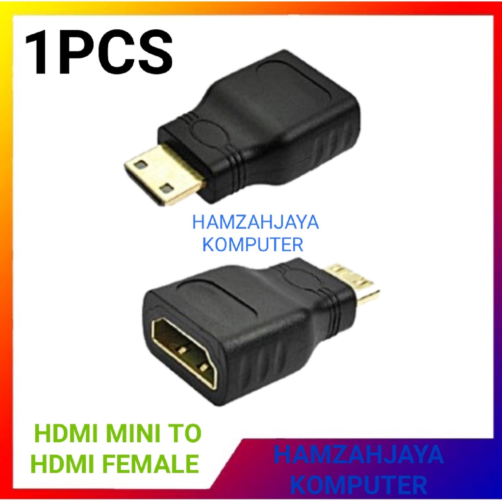 MINI - Konnektor Hdmi mini to Hdmi Female / Gender MINI HDMI TO HDMI FEMALE Adapter
