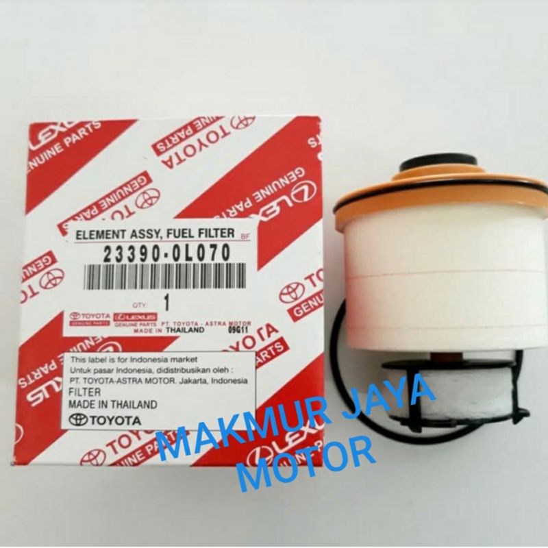 FILTER SOLAR FUEL FILTER INNOVA REBORN FORTUNER VRZ ORIGINAL